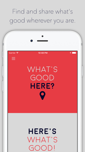 What's Good - local recommendations(圖1)-速報App