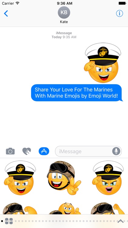 Marine Emoji Stickers screenshot-3