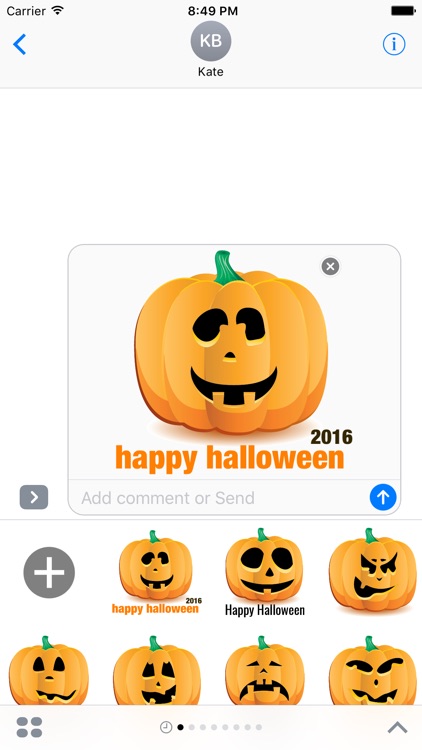 Halloween Pumpkin Jack O Lantern - Sticker Maker