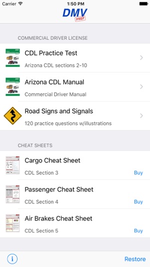 Arizona CDL Test Prep