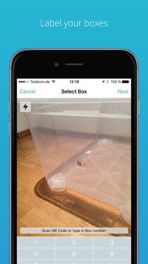 In The Box - Organize your attic or basement Screenshot