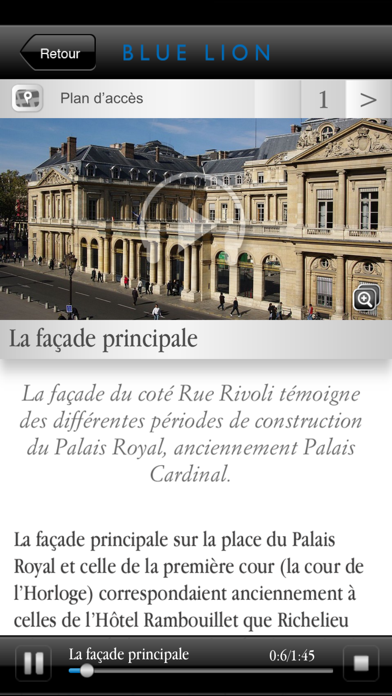 Paris - Aperçu du Guide du Palais-Royal screenshot 3