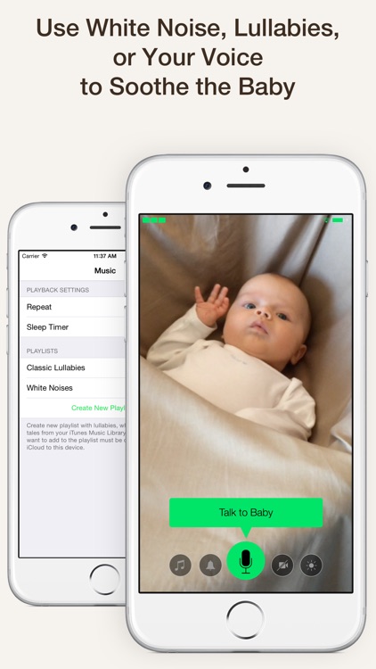 Cloud Baby Monitor ~ Video, Audio, Unlimited Range