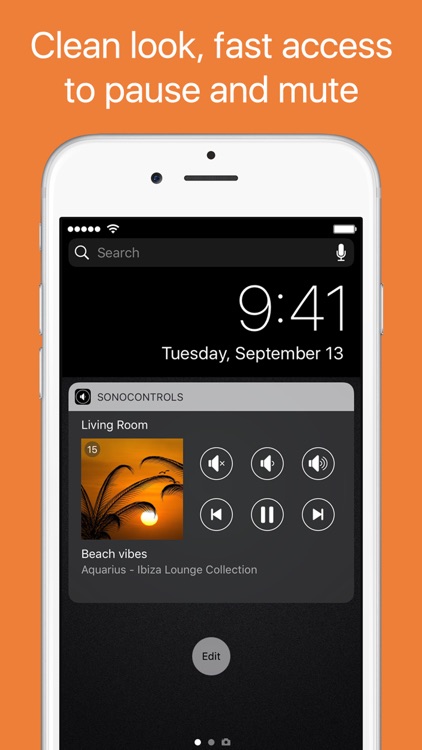 SonoControls - controller widget for Sonos
