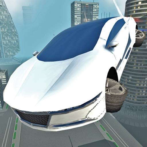 Futuristic Flying Car Driving Simulator Free: Extreme Airplane Flight Pilot iOS App