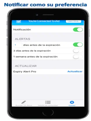 Zrzut 3 Expiry Alert - Alerta de caducidad iphone