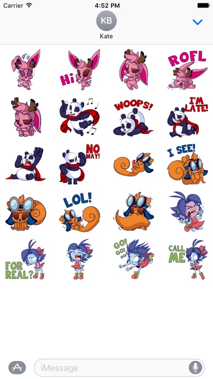Frombies - Zora & Friends Stickers