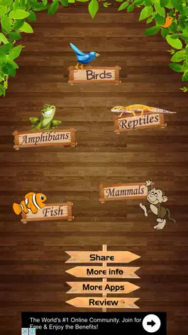 Game screenshot Kids Zoo - Vertebrates mod apk