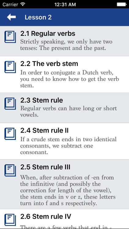Dutch Verb Conjugation Chart