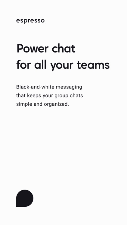 Espresso Messenger