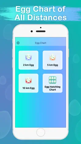 Game screenshot Egg Chart for Pokemon GO - Eggs Hatch Distance mod apk