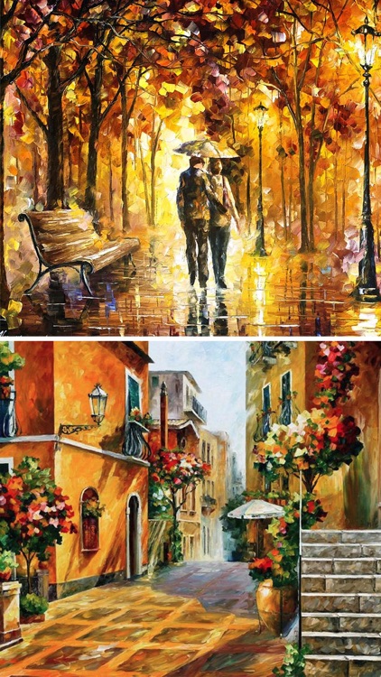 Oil Paintings Wallpapers HD - Landscape Sketches screenshot-4