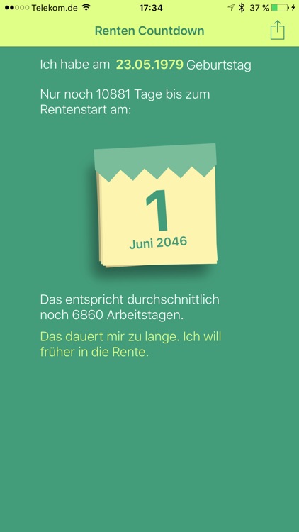 RentenCountdown