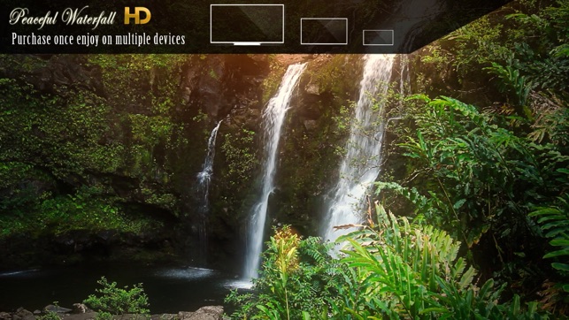 Peaceful Waterfall HD(圖2)-速報App