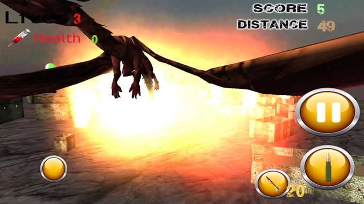 Space Unicorn Dragonfire Attack - Deadly Wyvern Dragons Alicorn Hunt 3D