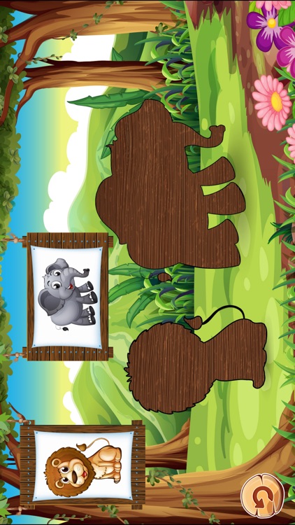 Animal Puzzles Games: little boys & girls puzzle screenshot-3