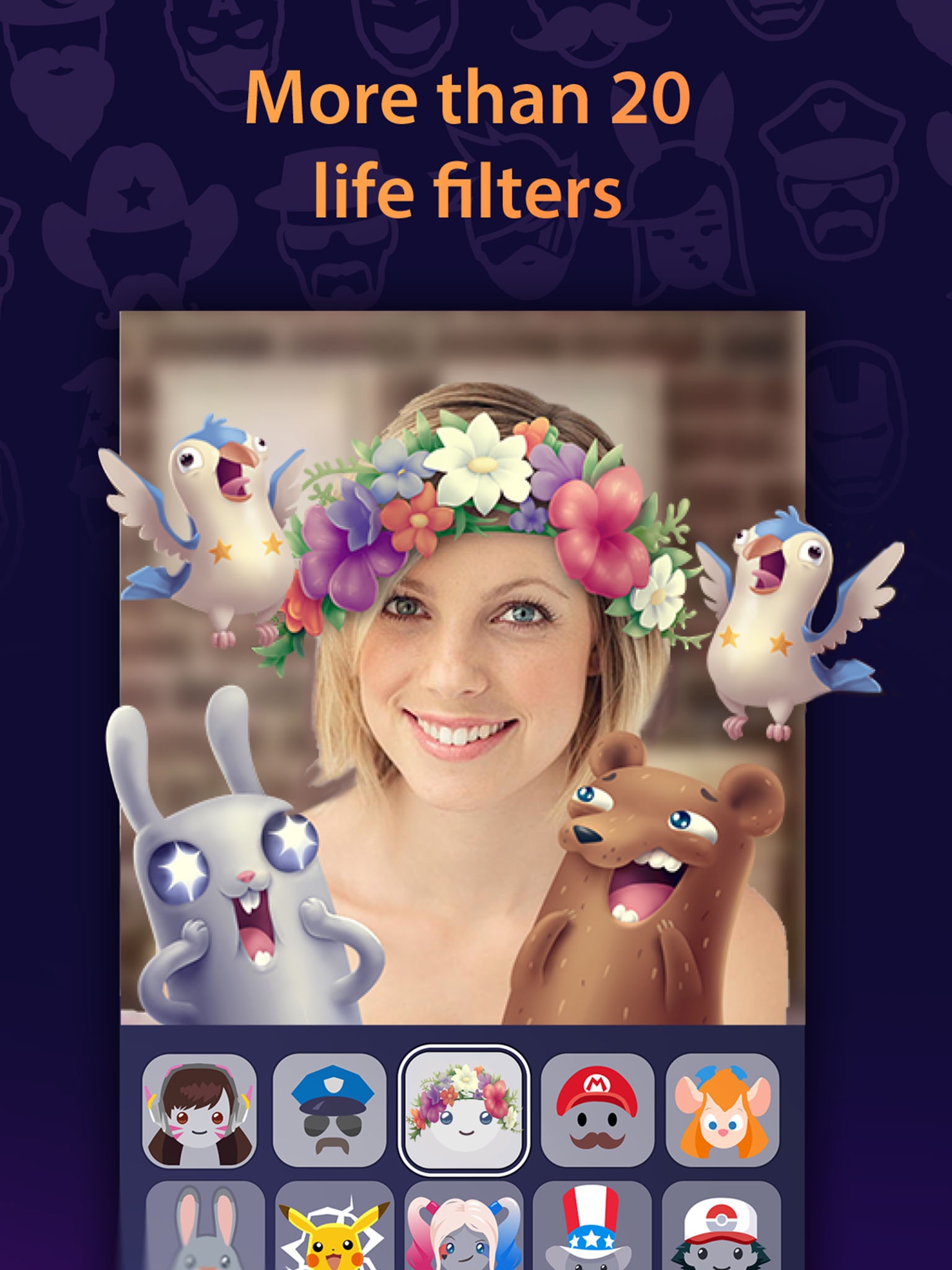 SayMask - Funny Live Video Filters for Selfie screenshot 4