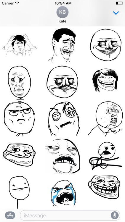 Troll Face Stikers Pack for iMessage on the App Store