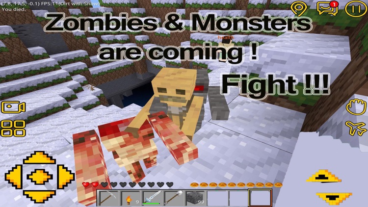 CubeBox : Multiplayer Voxel BuildCraft Game screenshot-0