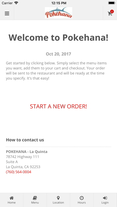 How to cancel & delete Take-Out Pokehana from iphone & ipad 1