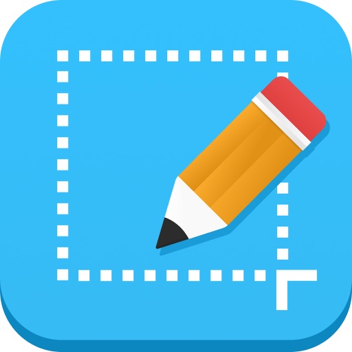 Picture Mark Up - write & paint on photo icon