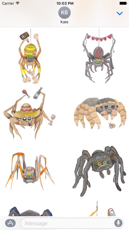 Silly Spiders by Rhea Dennis