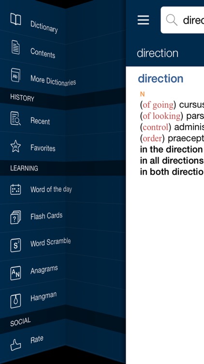 Collins Latin Dictionary