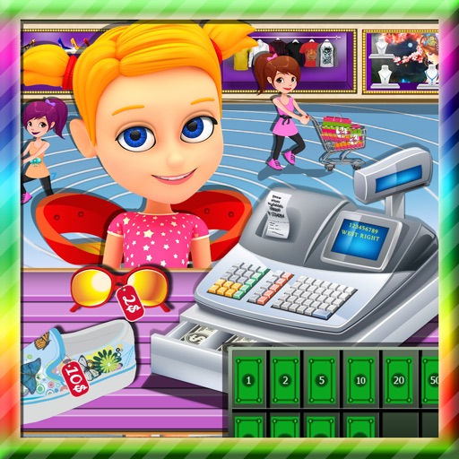 Supermarket cash register –Kids fashion fever iOS App