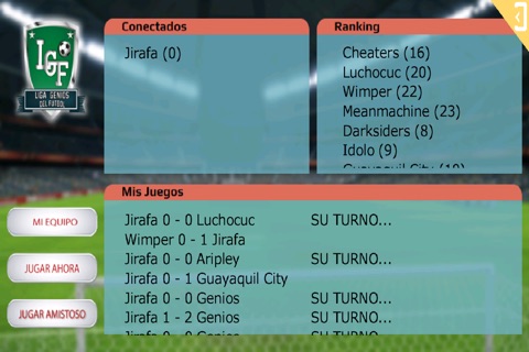 Genios del Fútbol screenshot 3