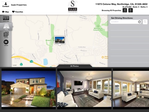 Saab Properties for iPad screenshot 3