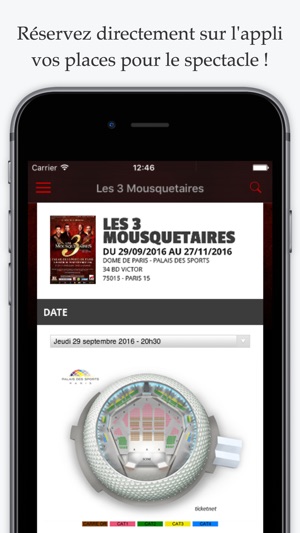 Les 3 Mousquetaires : l'appli officielle du spectacle événem(圖2)-速報App