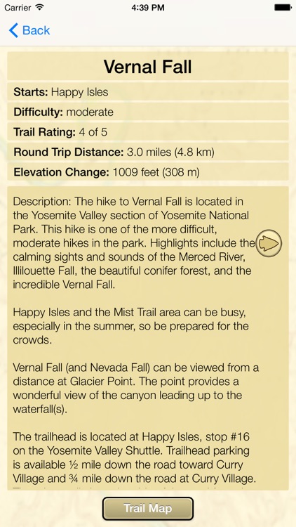 Hiking Yosemite National Park screenshot-4
