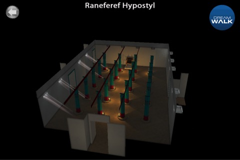 Ancient Egypt Virtual 3D Interactive Archaeology Reconstruction: The Raneferef's Hypostyle Hall screenshot 2