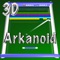 Fantastic reproduction of the famous Arkanoid game made in 3D