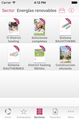 REHAU Docs App screenshot 2