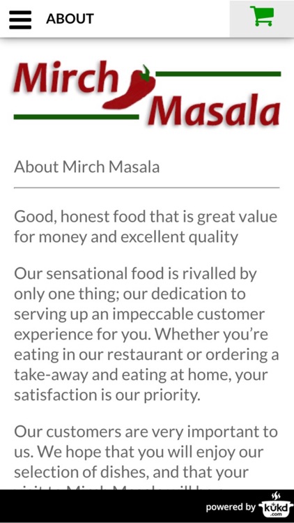 Mirch Masala Indian Takeaway screenshot-3