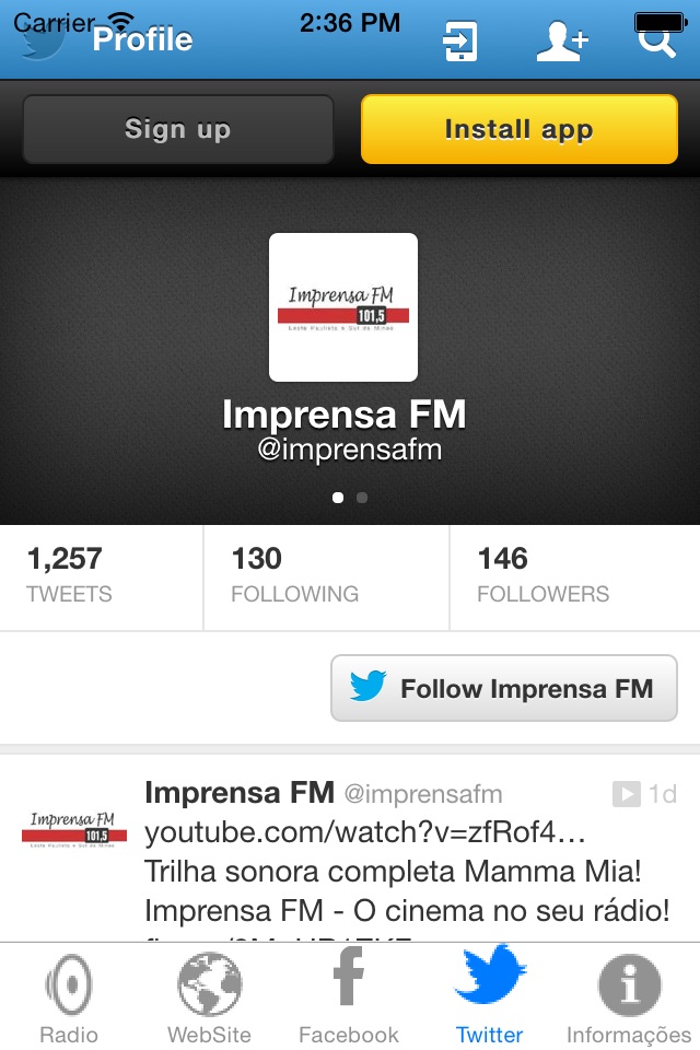 Imprensa FM screenshot 3