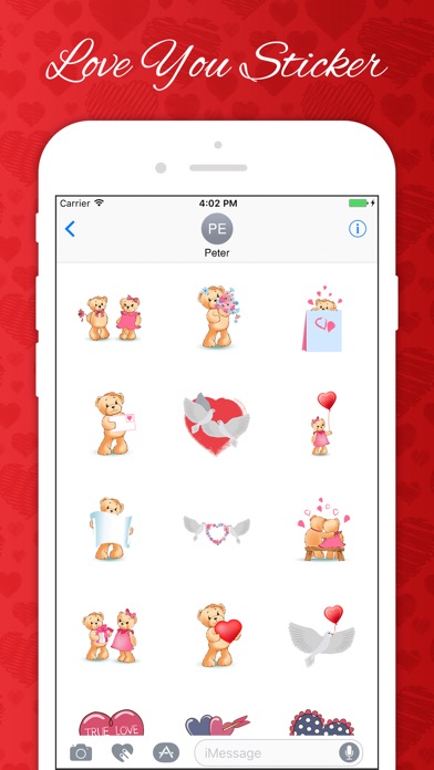 Love & Heart Stickers screenshot 2
