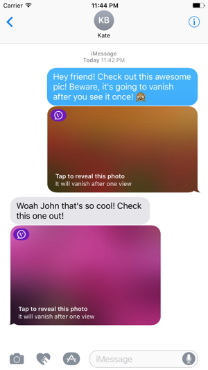 Vanish - Send Self-Destructing Photos in iMessage(圖3)-速報App