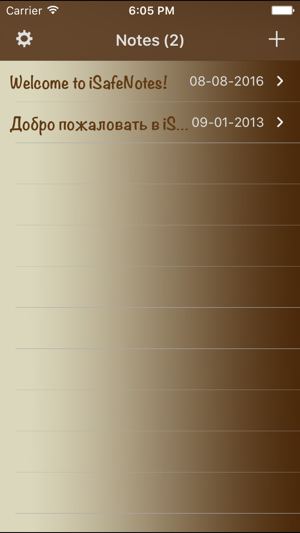 ‎iSafeNotes Screenshot