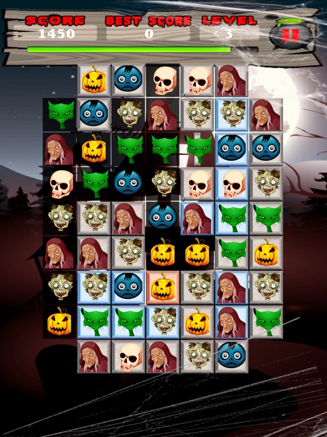 Match 3 - Halloween Edition Free(圖3)-速報App