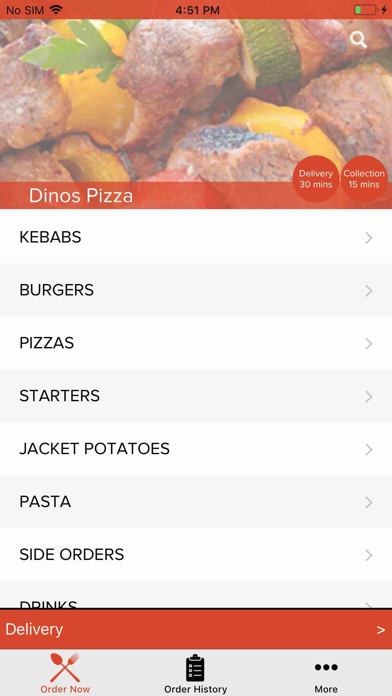 How to cancel & delete Dinos Pizza Montrose from iphone & ipad 2