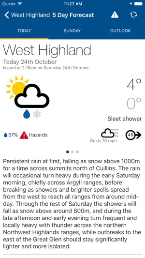 Mountain Weather UK(圖1)-速報App