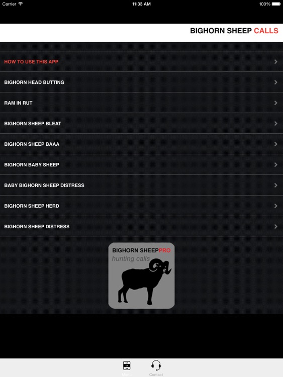 REAL Bighorn Sheep Hunting Calls -- (ad free) BLUETOOTH COMPATIBLE