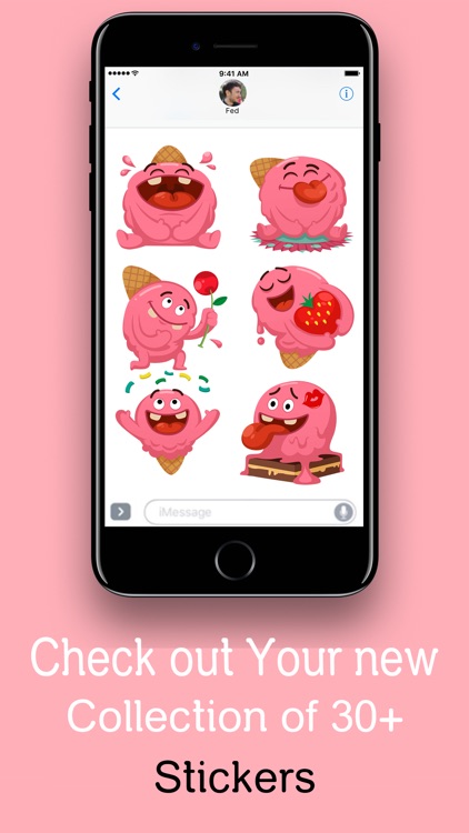 Ice CreaMoji Stickers for iMessage