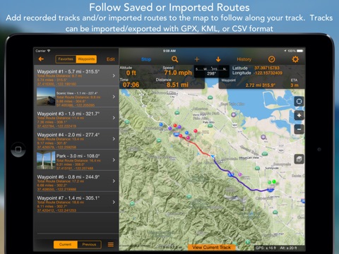 GPS Tracks HD screenshot 3