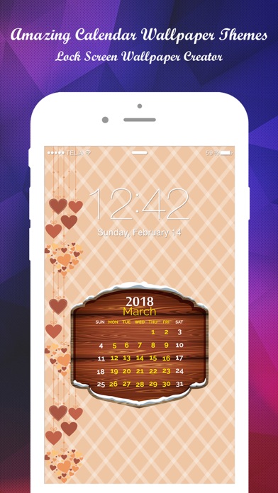 How to cancel & delete Amazing Calendar theme creator from iphone & ipad 1