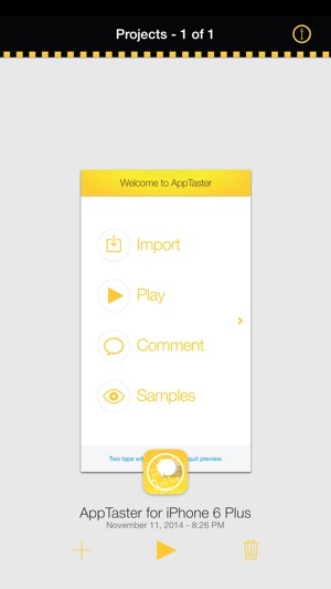 AppTaster: play prototypes(圖1)-速報App