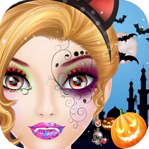 Halloween Makeup Salon - Kids game for girls Icon