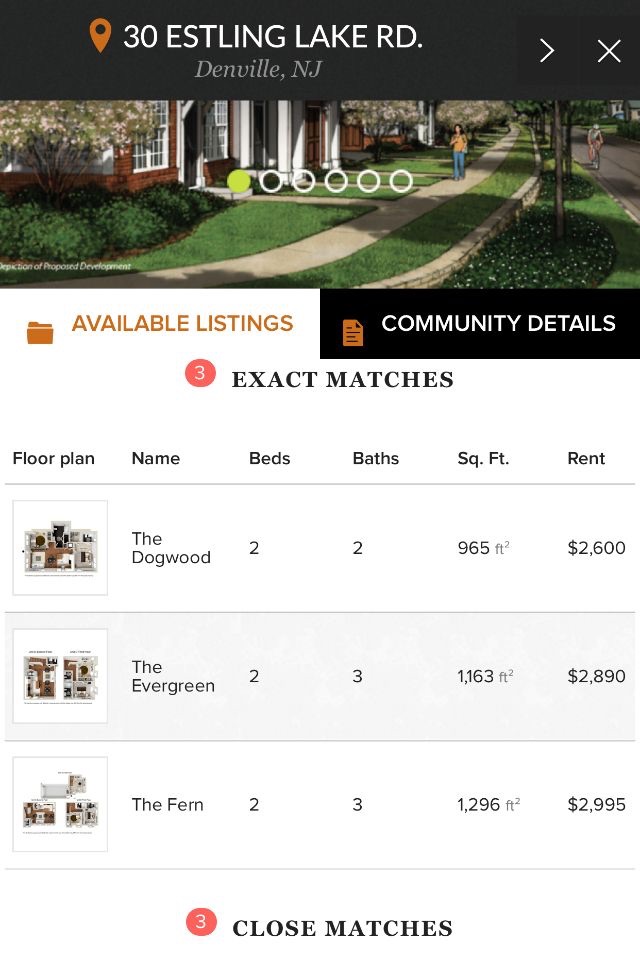 NJ.com Real Estate screenshot 2